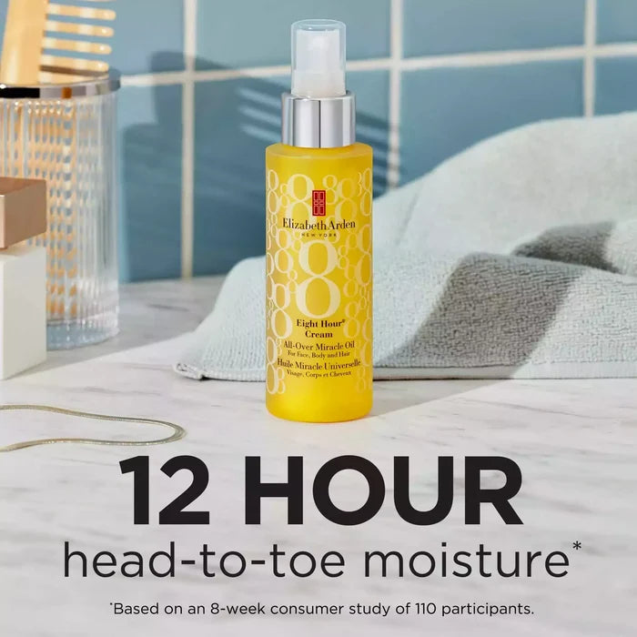 12 Hour head to toe moisture* *Based on an 8-week consumer study of 110 participants