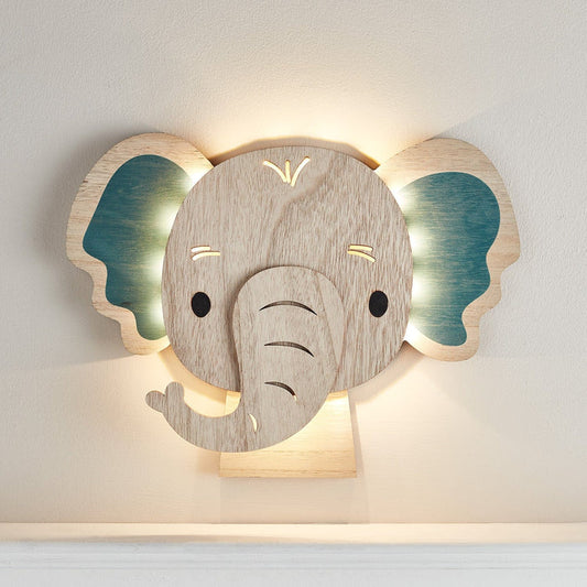 Elephant Children's Wall Light | Bedroom Decoration