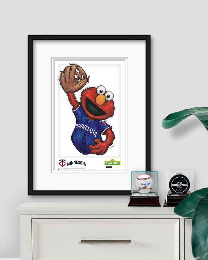 ELMO x MLB Twins Limited Edition Art Print