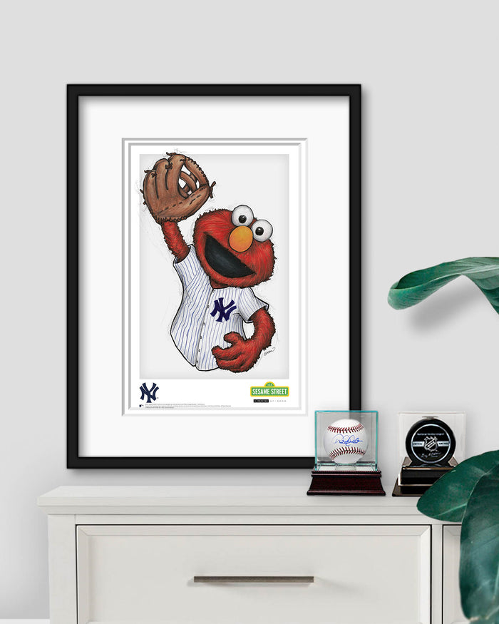 ELMO x MLB Yankees Limited Edition Art Print