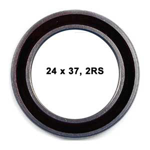 Enduro 24 x 37 Angular Contact, 2RS, Sealed Bearing