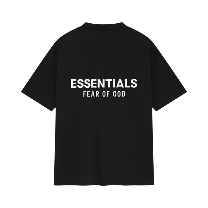 Fear Of God Essentials Tee Black SS25