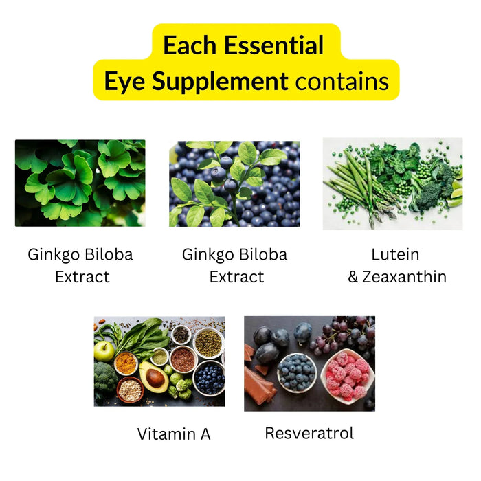 Eyecirque Essential Eye Care Supplement for Healthy Vision and Eye Care
