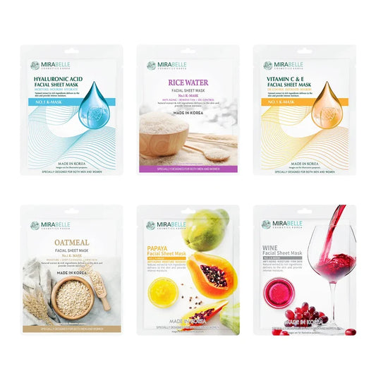 Fairness Ex Facial Sheet Masks  ( Pack of 6 )