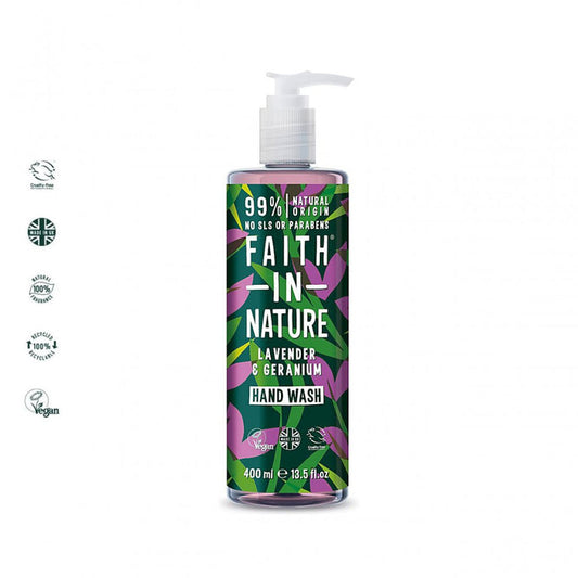 Faith in Nature Lavender & Geranium Hand Wash - 400ml