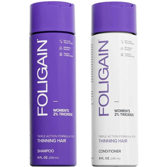 Foligain hair loss shampoo + conditioner women (236 ml) - Hairgivers
