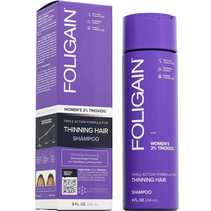 Foligain hair loss shampoo + conditioner women (236 ml) - Hairgivers