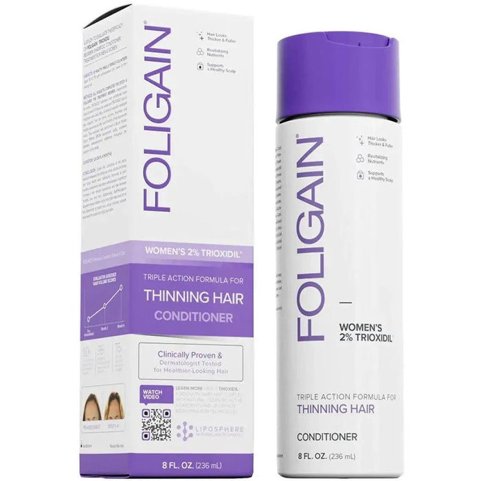 Foligain hair loss shampoo + conditioner women (236 ml) - Hairgivers