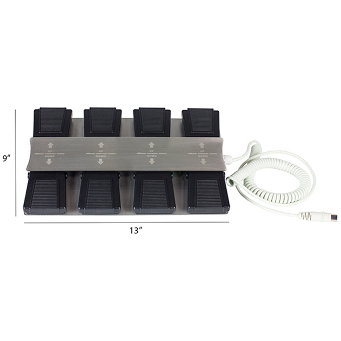 Foot Remote For Bents, Maroon & Venus II Treatment Table
