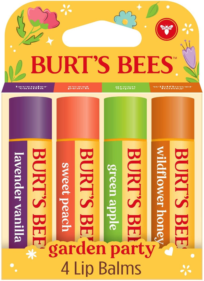 Garden Party Lip Balm 4-Pack