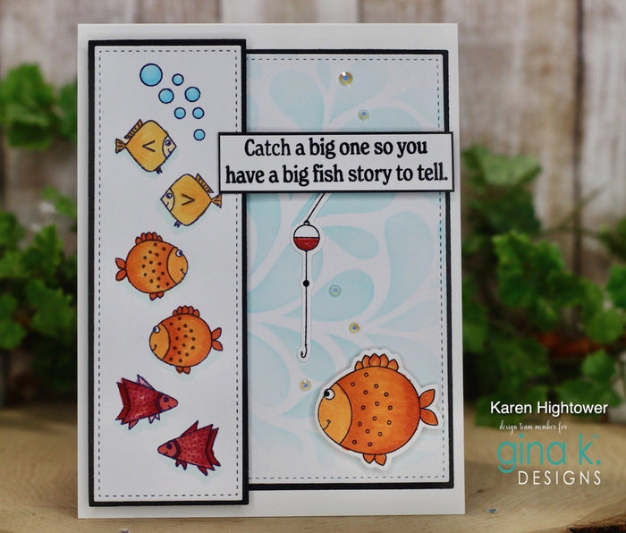 Gina K. Designs - Dies - Master Layouts 13. Gina K Designs wafer thin metal-etched dies are the highest quality available for your paper crafting projects. Available at Embellish Away located in Bowmanville Ontario Canada. Example by brand ambassador.