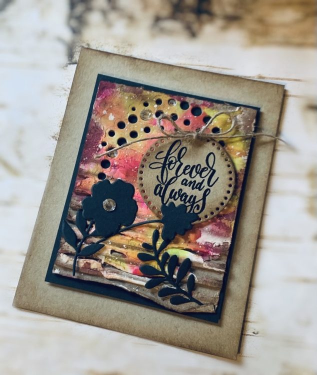 Gina K. Designs - Dies - Spring Flowers. Our dies are compatible with most die-cutting machines. Follow the manufacturer's instructions for your specific machine for cutting wafer-thin dies. Available at Embellish Away located in Bowmanville Ontario Canada. Card example by brand ambassador.