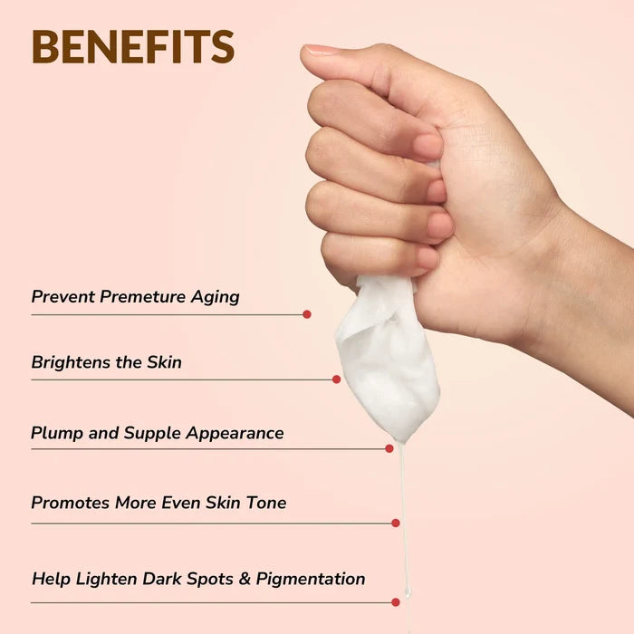 Glossy skin facial sheet mask ( Pack of 10 )