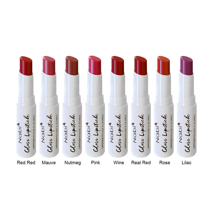 GLS48 8 PCS GLOSS LIPSTICK SET