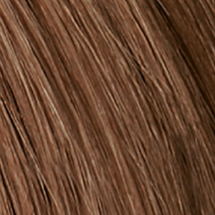 Tints of Nature semi-permanent henna cream golden brown hair swatch.