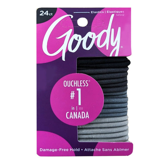 Goody Ouchless Damage Free Hold Elastics 24ct - ikatehouse