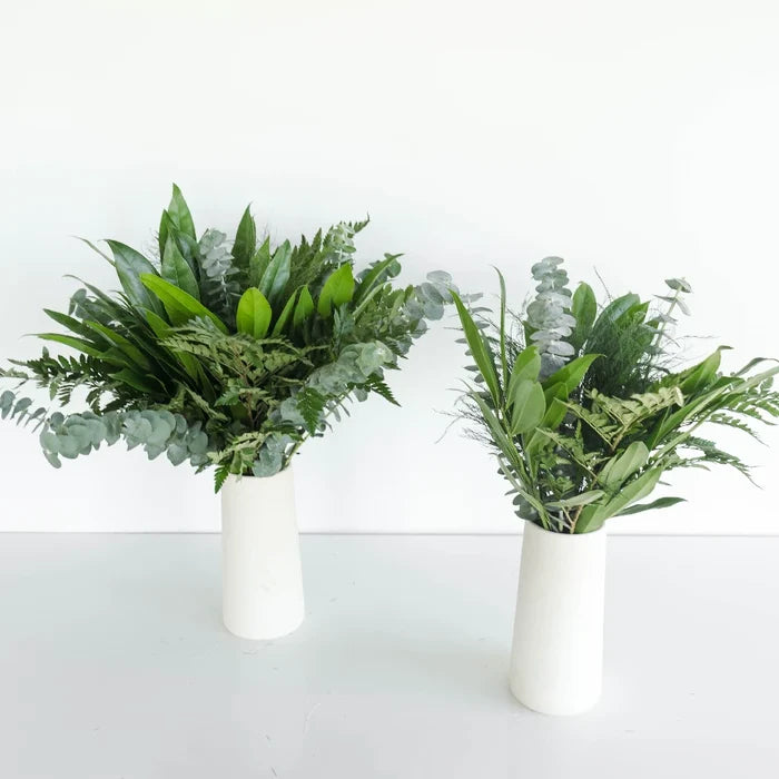 Greenery Centerpiece Close Up - Image