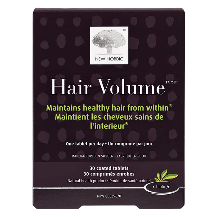 Package of New Nordic Hair Volume™ 30 Coated Tablets