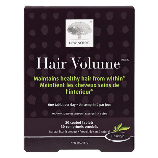 Package of New Nordic Hair Volume™ 30 Coated Tablets