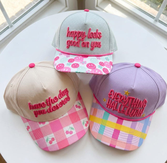 Happy looks good on you - Hat
