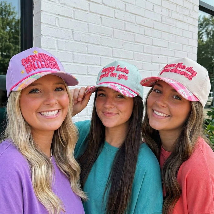 Happy looks good on you - Hat