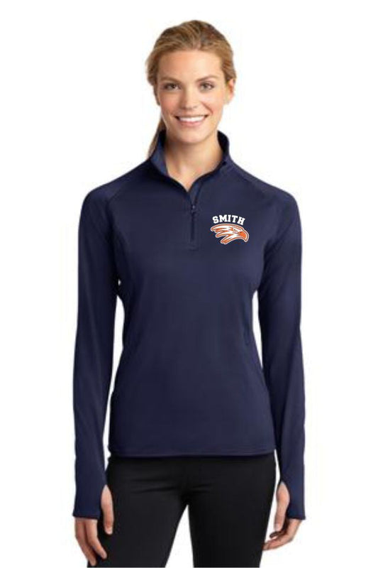 Hawks Ladies Sport Wick 1/2 Zip Pullover