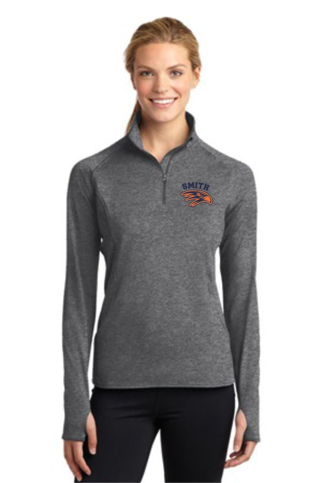 Hawks Ladies Sport Wick 1/2 Zip Pullover