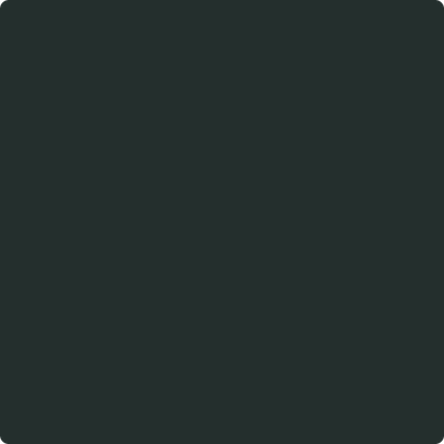 HC-187: Blackforest Green  a paint color by Benjamin Moore avaiable at Clement's Paint in Austin, TX.