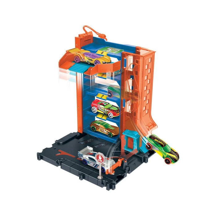 HOT WHEELS JMJ52 City Lift & Launch - ASSORTED | Isetan KL Online Store