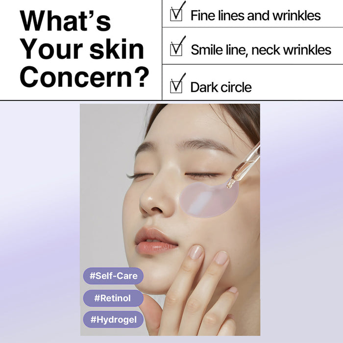 Heimish RX Retinol Bakuchiol Hydrogel Eye Patch 60pcs