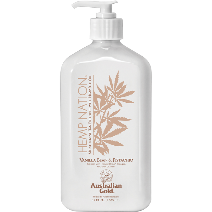 Hemp Nation Vanilla Bean and Pistachio Tan Extender
