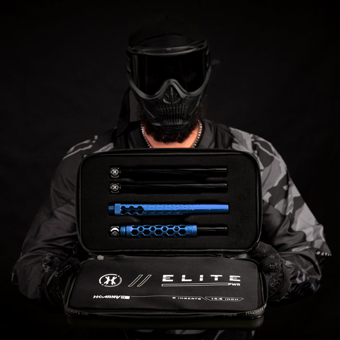 Hex PWR Barrel Kit - Blue - Black Inserts