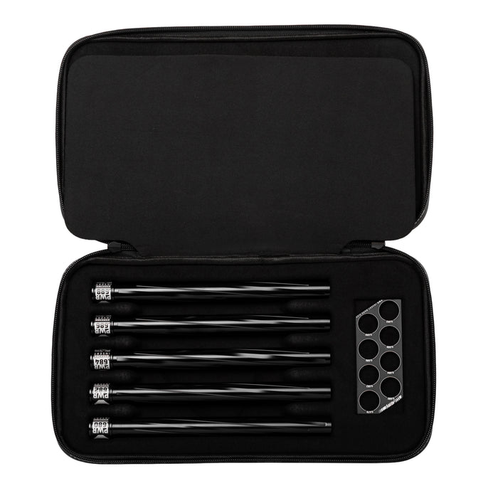 Hex PWR Barrel Kit - Graphite - Black Inserts