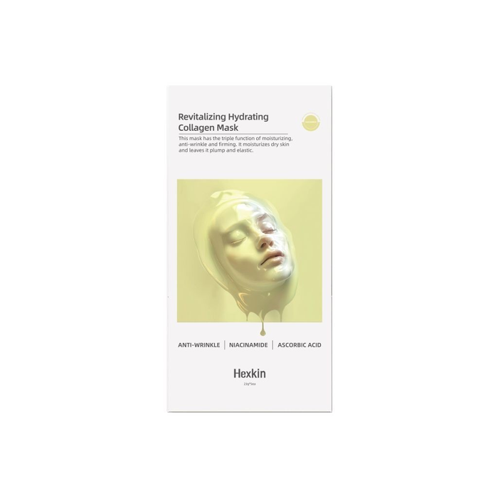 HEXKIN Revitalizing Hydrating Collagen Facial Mask 5 pcs