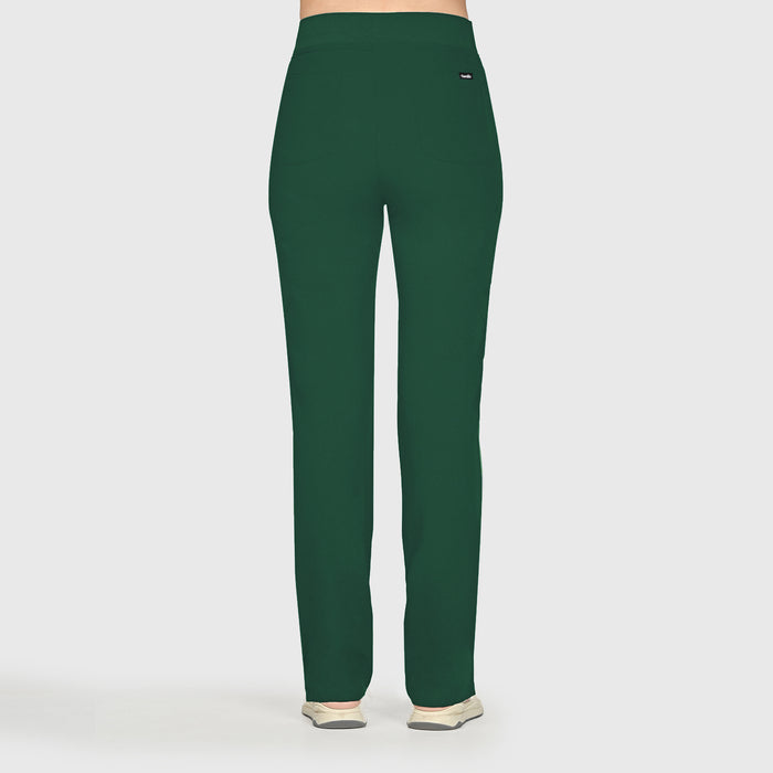 High Waisted Rise Ten-Pocket Cargo Scrub Pant