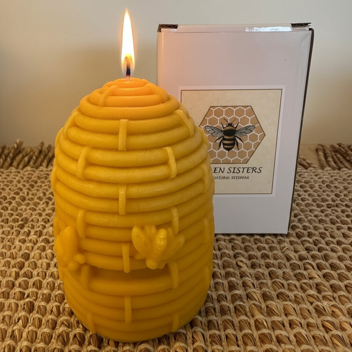 Hive & Seek - Large Hive Candle – 100% Pure Beeswax