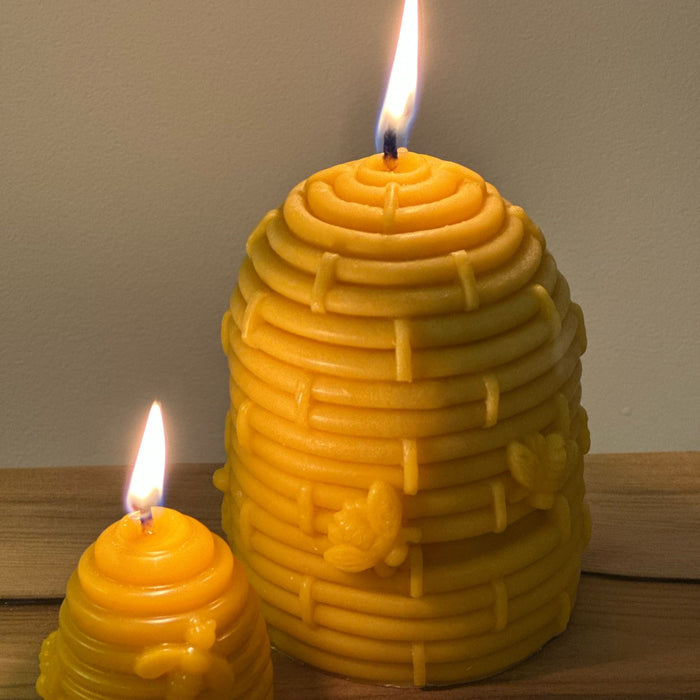 Hive & Seek - Large Hive Candle – 100% Pure Beeswax