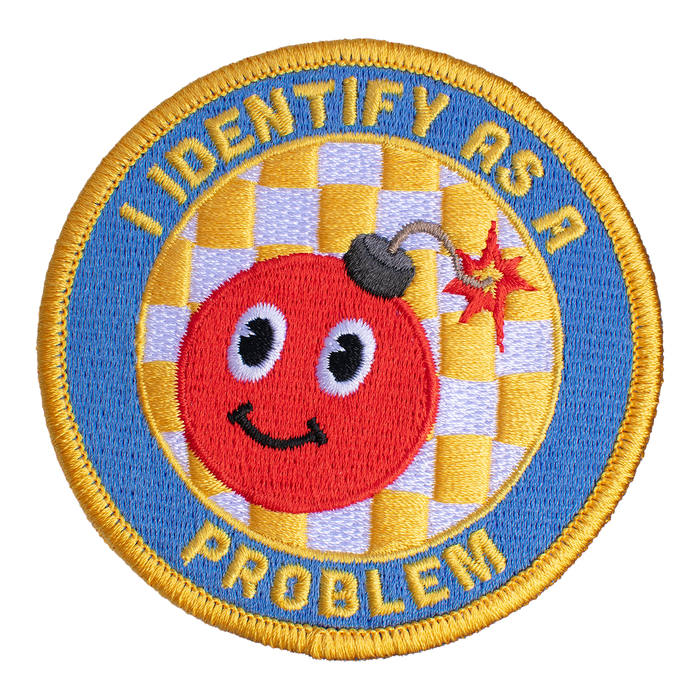 I Identify As A Problem (Iron-On Patch)