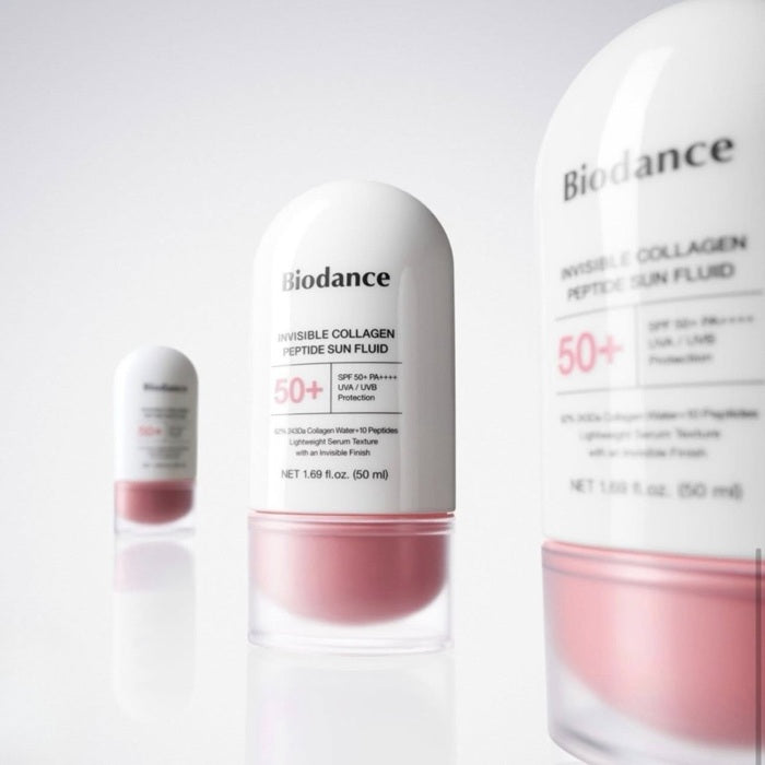 Invisible Collagen Peptide Sun Fluid SPF50+ PA++++ – Protectie Solara Cu Efect De Hidratare Si Fermitate