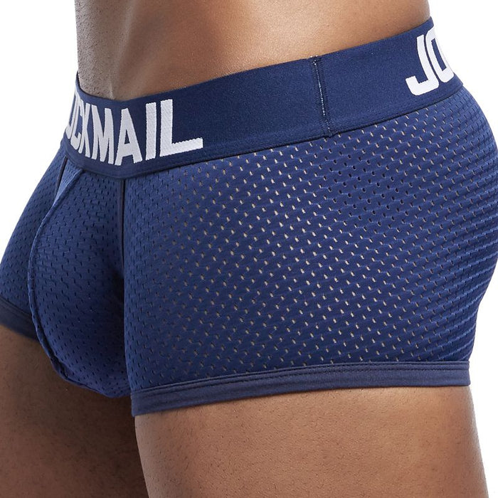 JOCKMAIL Men's Breathable Mesh Boxer Shorts