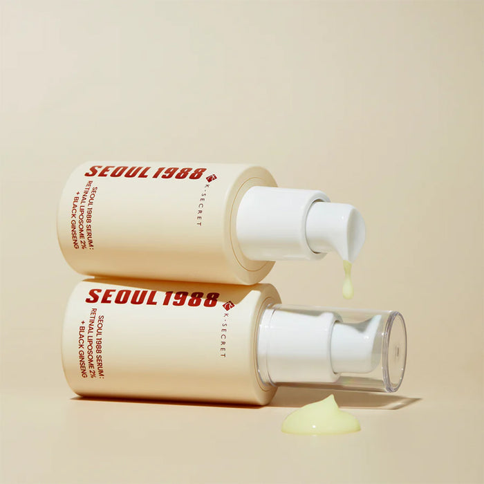 K-SECRET SEOUL 1988 Serum: Retinal Liposome 2% + Black Ginseng (30ml)