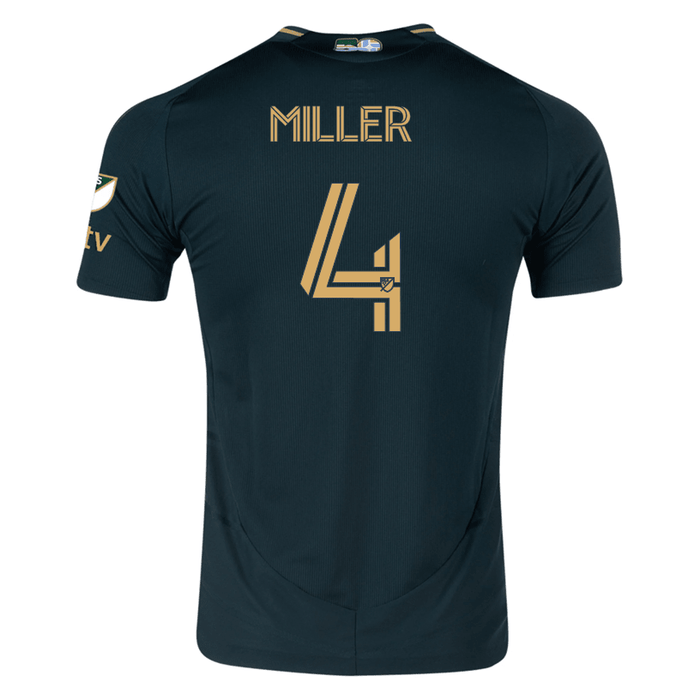 adidas Kamal Miller Portland Timbers Authentic Home Jersey w/ MLS & Apple Patch 25/26 (Green/Gold) | SoccerWearhouse