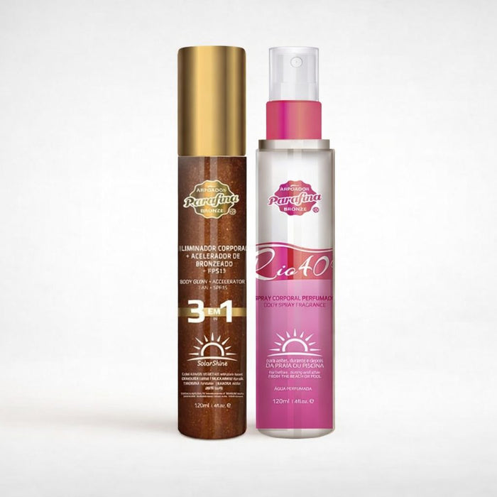Kit Glow Perfumado- Solar shine + Daily Splash