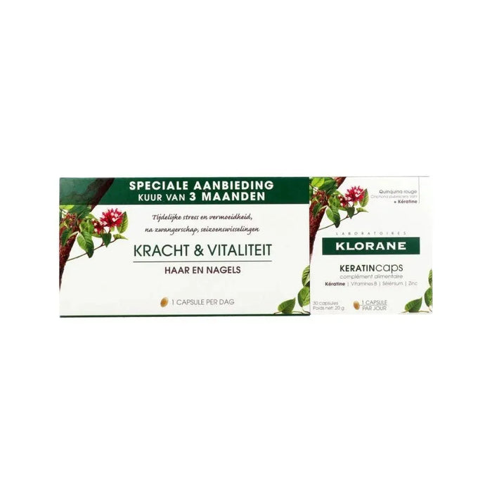 Klorane KeratinCaps (3 x 30 capsules) - Hairgivers