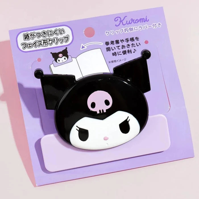 Kuromi Face Memo Paper Clip