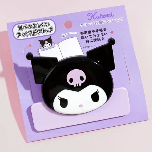 Kuromi Face Memo Paper Clip