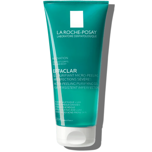 LA ROCHE POSAY Innovation face and body Effaclar Gel Purifiant micro - peeling غسول جل من لاروش بوزيه