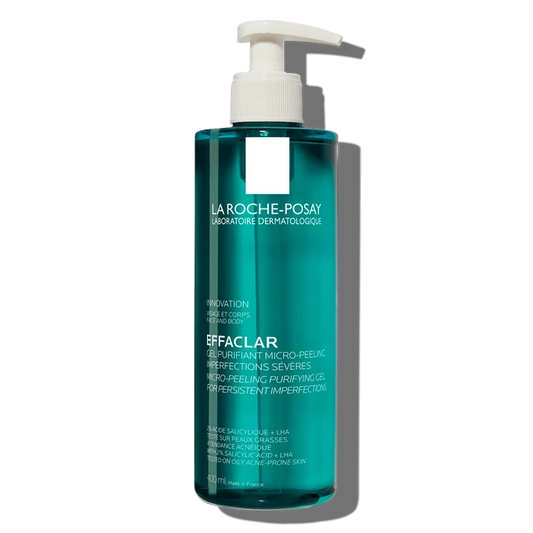 LA ROCHE POSAY Innovation face and body Effaclar Gel Purifiant Moussant غسول جل من لاروش بوزيه