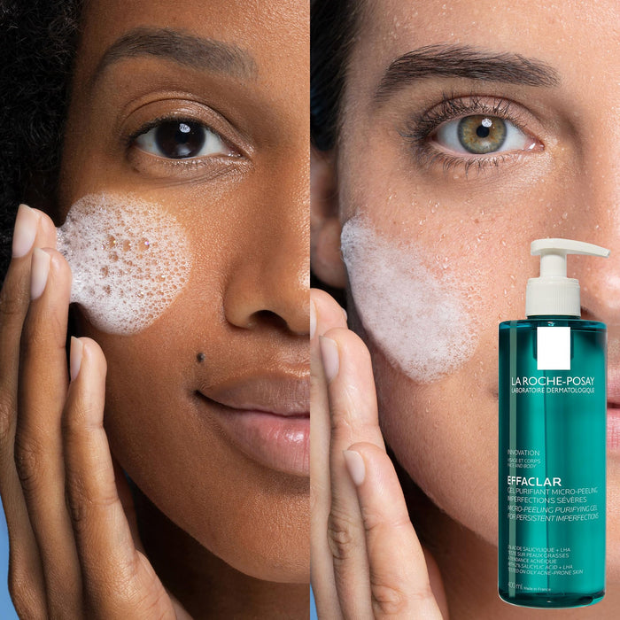 LA ROCHE POSAY Innovation face and body Effaclar Gel Purifiant Moussant غسول جل من لاروش بوزيه