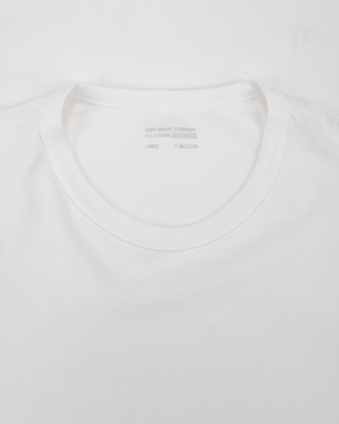 lost & found Lady White Co. Lady White Co. Dry-Lite T-Shirt White
